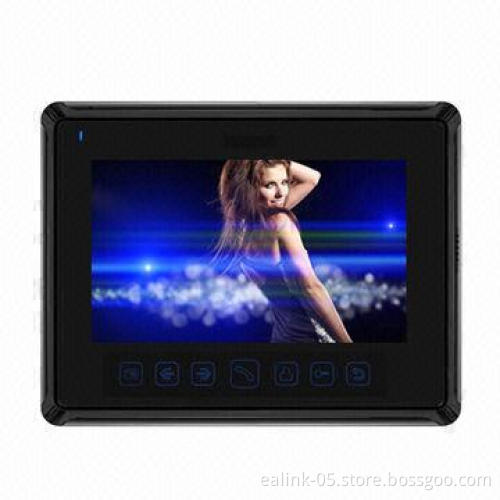 7-inch handfree video door phone with touch button